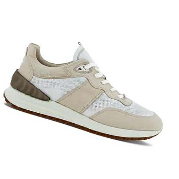 Pánské Boty Casual Ecco Astir Retro Bílé | CZ 458VRW